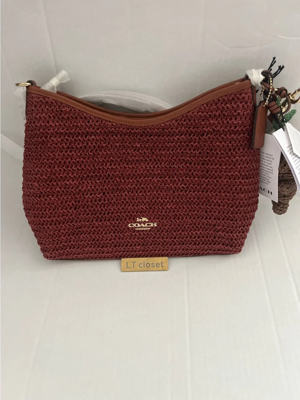 New COACH Laurel Shoulder Bag With Charms